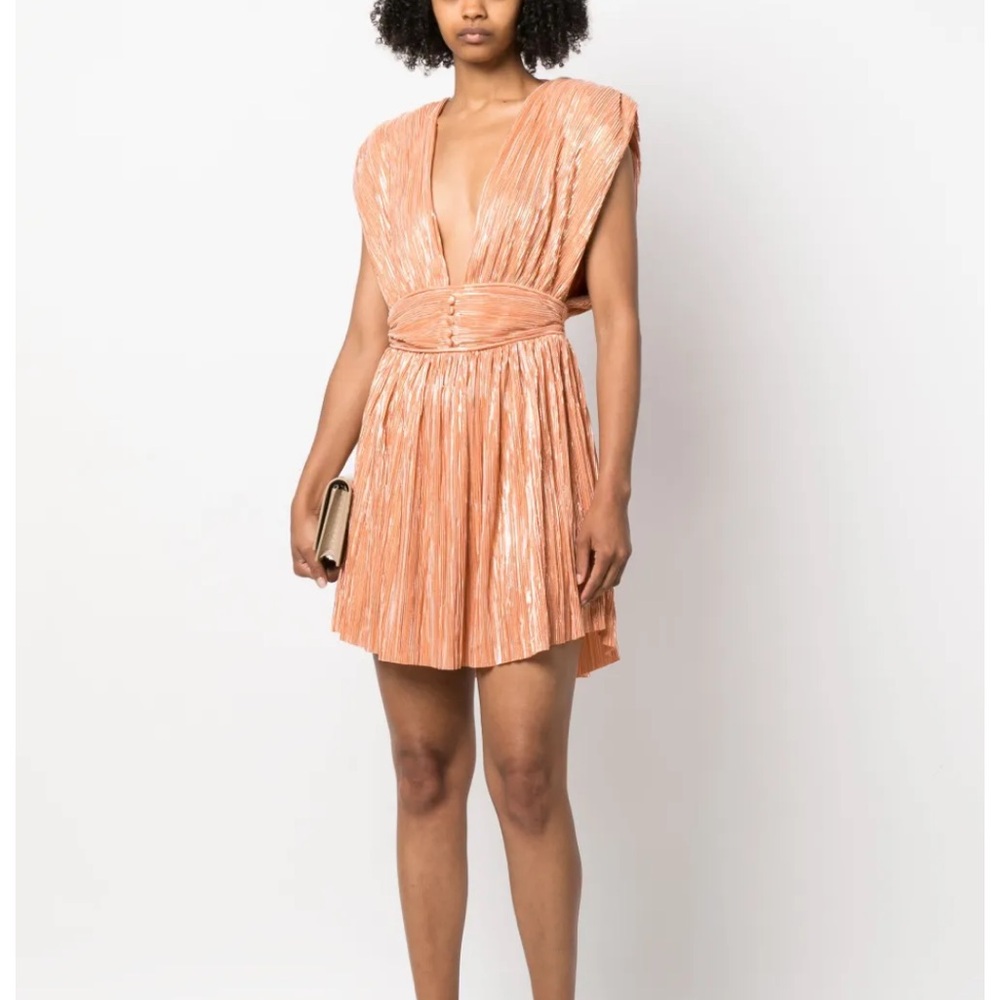 Sabina Musayev Marissa plunge-style mini dress